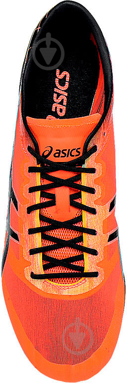 Кросівки чоловічі демісезонні Asics SONICSPRINT ELITE G600N-0690 р.42 чорні із помаранчевим - фото 5