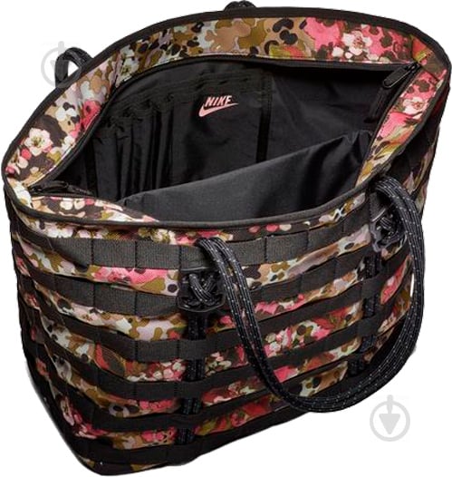 Сумка Nike NK AF-1 TOTE BA6347-011 черный/с принтом - фото 2