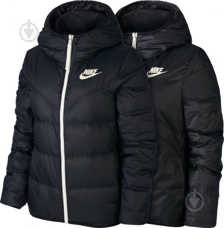 Пуховик женский Nike W NSW WR DWN FILL JKT REV 939438-011 р.S черный - фото 1