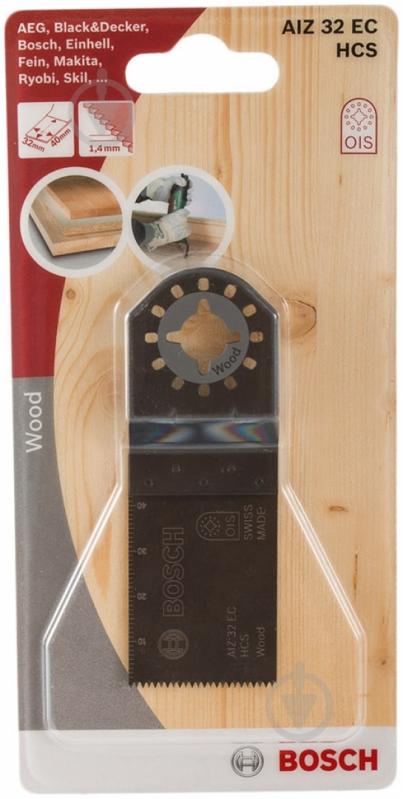 Насадка для дерева Bosch 32x40 мм - фото 1