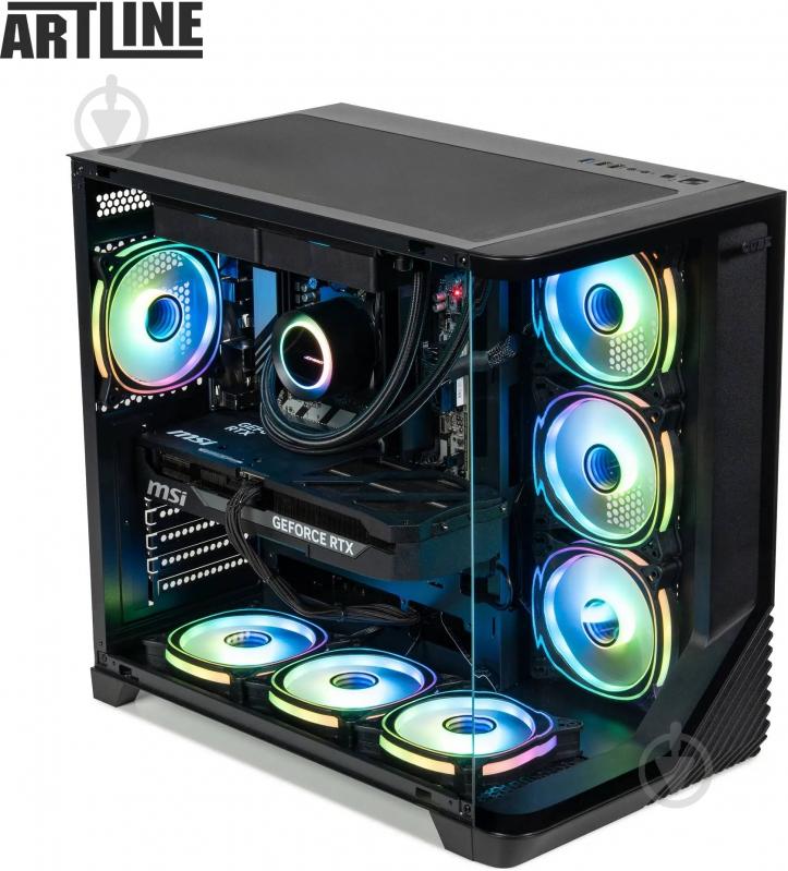 Компьютер Artline Gaming X77 Windows 11 Home (X77v117Win) black - фото 2