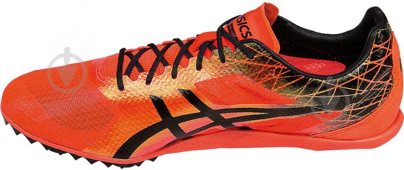 Кроссовки мужские демисезонные Asics COSMORACER MD G603Y-0690 р.44 черные с оранжевым - фото 7