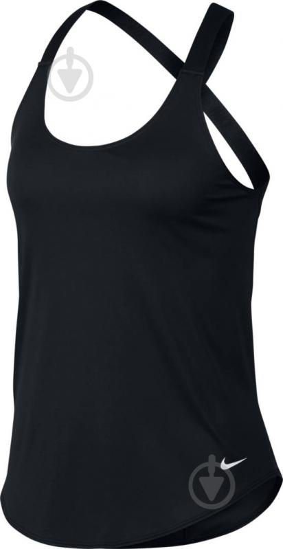 Майка Nike W NK DRY TANK ELASTIKA AO9791-010 р.S чорний - фото 1