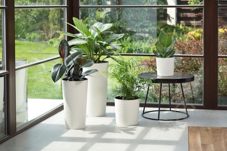 Вазон пластик LILIA DLUTO 25х47 см круглый белый матовый 9,5 л Lamela (9057269) - фото 4 Вазон пластик LILIA DLUTO 25х47 см круглый белый матовый 9,5 л Lamela (9057269) - фото 4