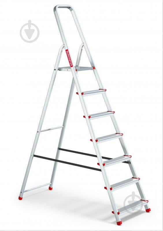 Лестница Burmaster алюминиевая 7 ступеней - фото 1