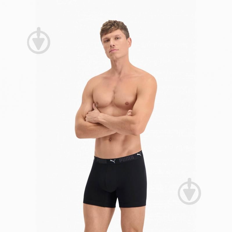 Труси чоловічі Puma комплект 2 шт 93552101 M чорний - фото 5