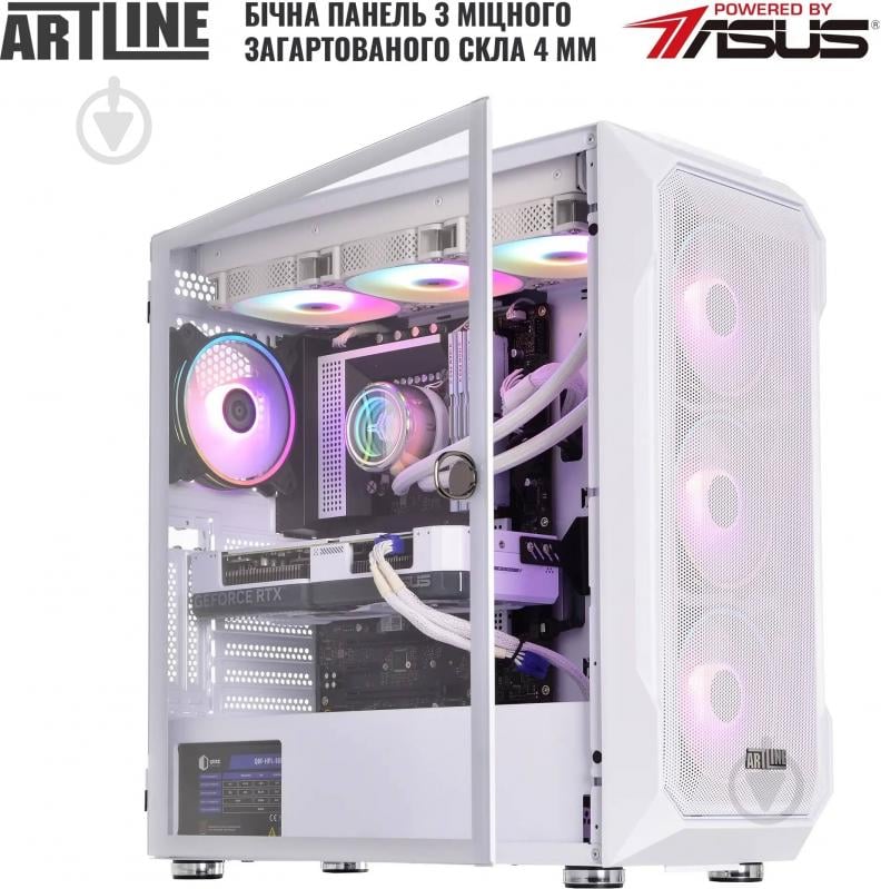 Компьютер Artline Gaming X77WHITE Windows 11 Home (X77Whitev117Win) white - фото 12