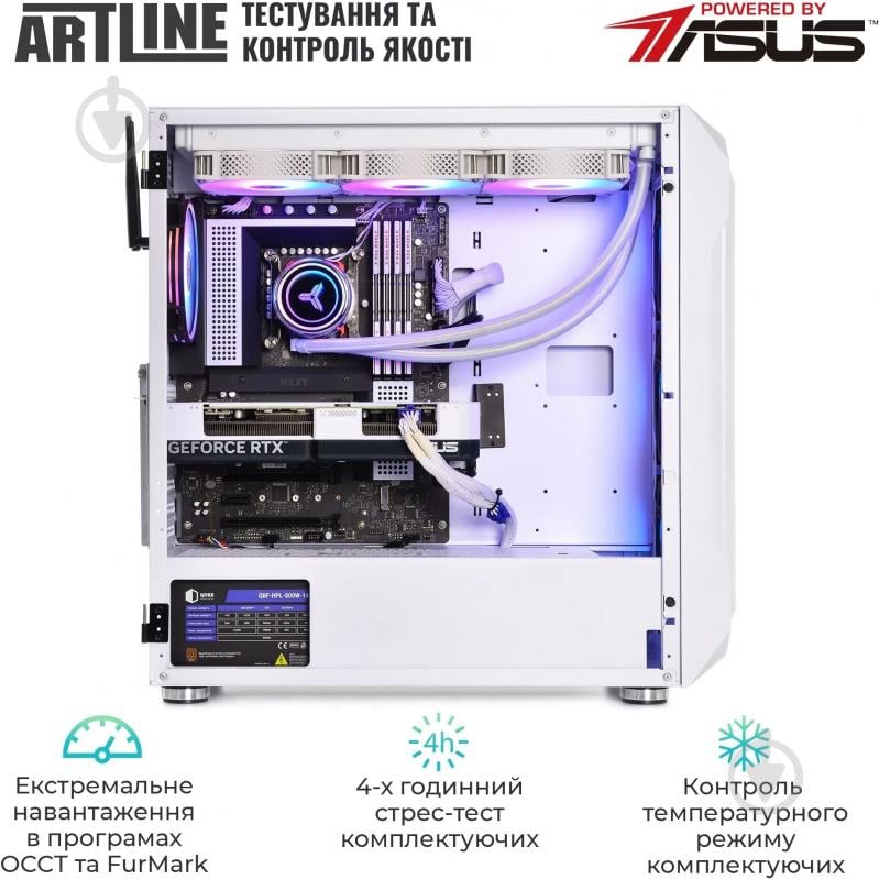 Компьютер Artline Gaming X77WHITE Windows 11 Home (X77Whitev117Win) white - фото 15