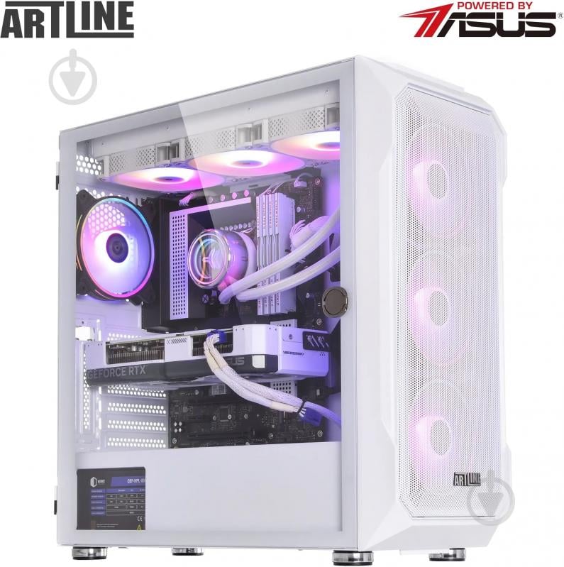 Компьютер Artline Gaming X77WHITE Windows 11 Home (X77Whitev117Win) white - фото 6