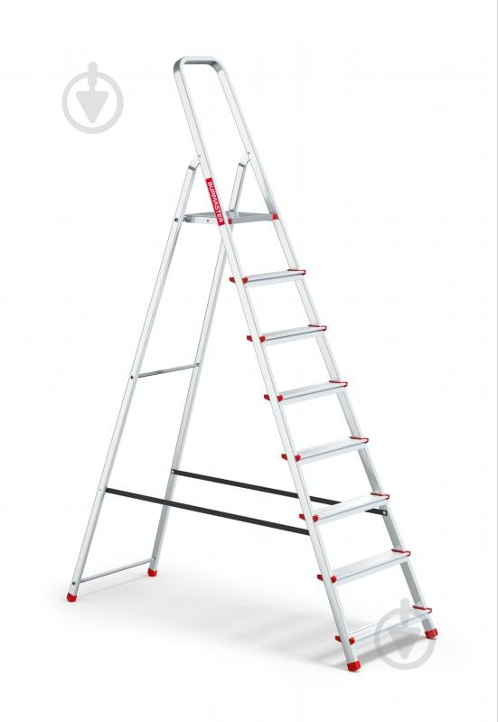 Лестница Burmaster алюминиевая 8 ступеней - фото 1
