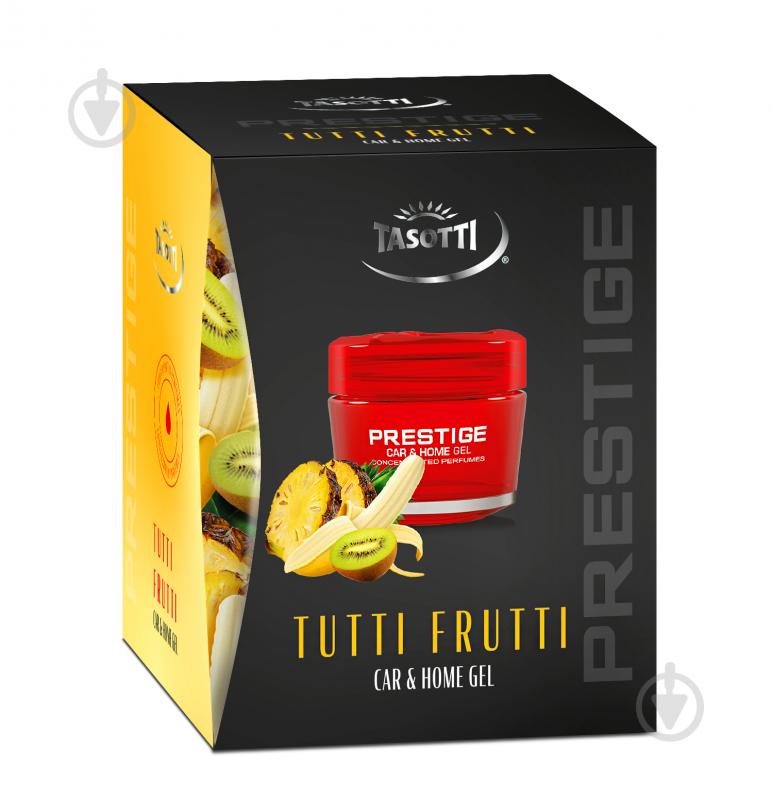 Ароматизатор на панель приладів Tasotti Gel Prestige Tutti Frutti 50 мл - фото 1