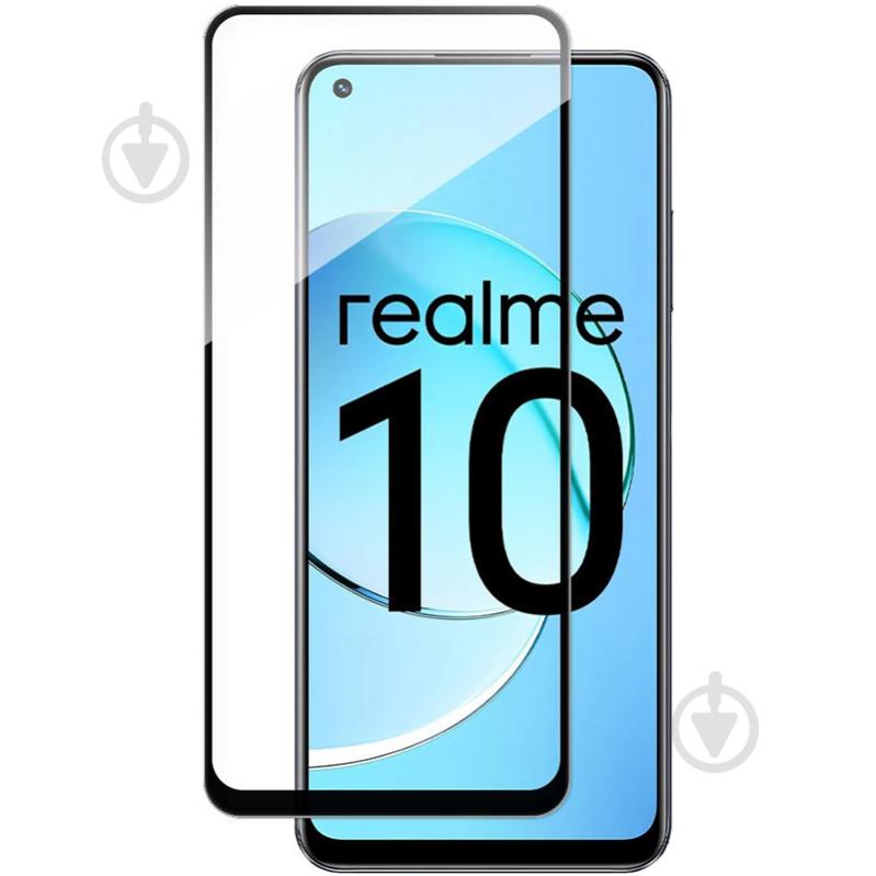 Защитное стекло PowerPlant Full screen для Realme 10 (GL603159) - фото 1