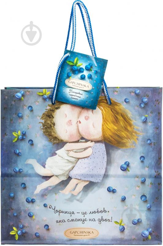 Пакет бумажный Черничная любовь Gapchinska 24х23х10 - фото 1