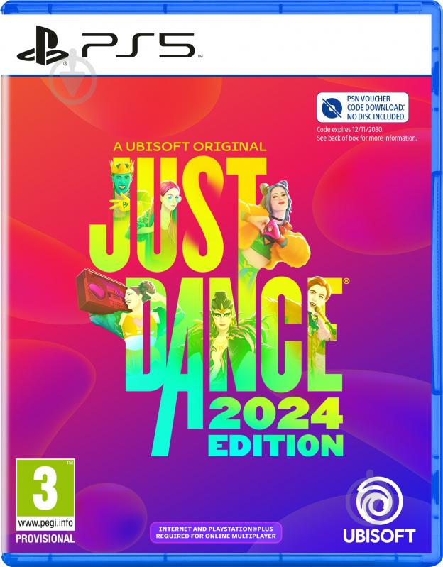 Гра Sony консольна PS5 Just Dance 2024 Edition код активації - фото 1