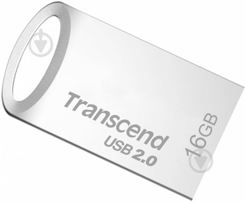 Флеш-пам'ять USB Transcend JetFlash 510 16 ГБ USB 2.0 silver (TS16GJF510S) - фото 1