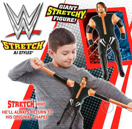 Фигурка Stretch Screamer AJ Styles 34 см 120987 - фото 8