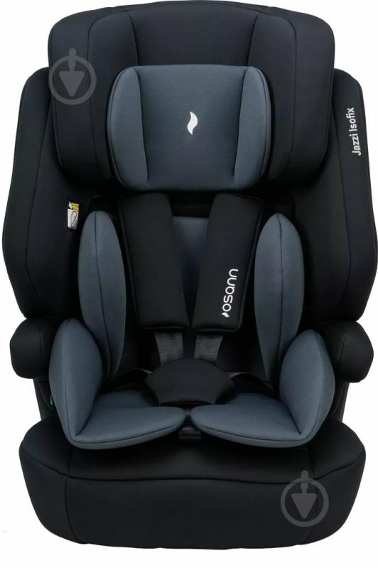 Автокресло OSANN Jazzi Isofix i-Size Nero черный с серым ec102-287-194 - фото 2