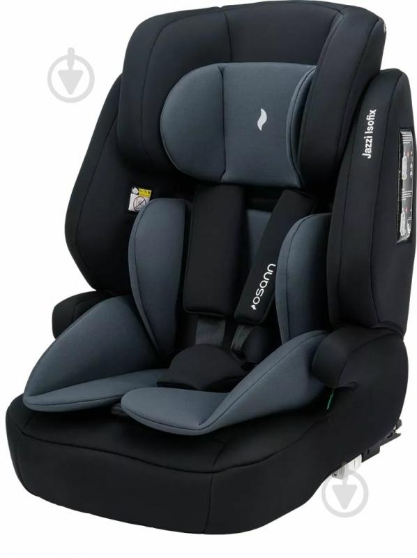 Автокресло OSANN Jazzi Isofix i-Size Nero черный с серым ec102-287-194 - фото 1
