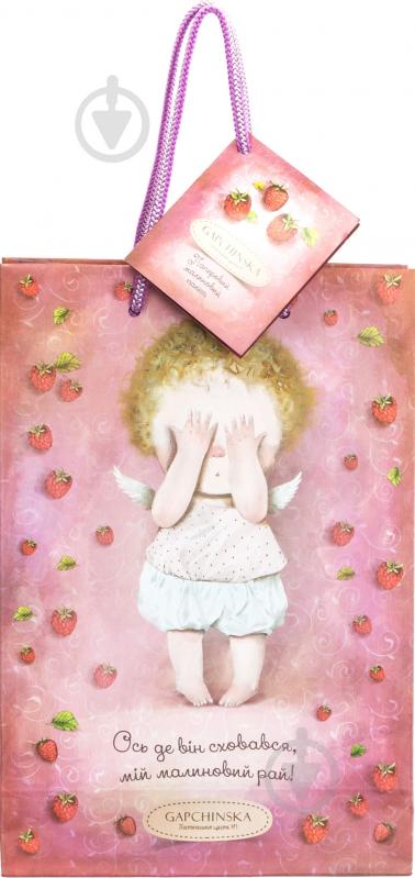Пакет бумажный Малиновый рай Gapchinska 34х23х10 - фото 1