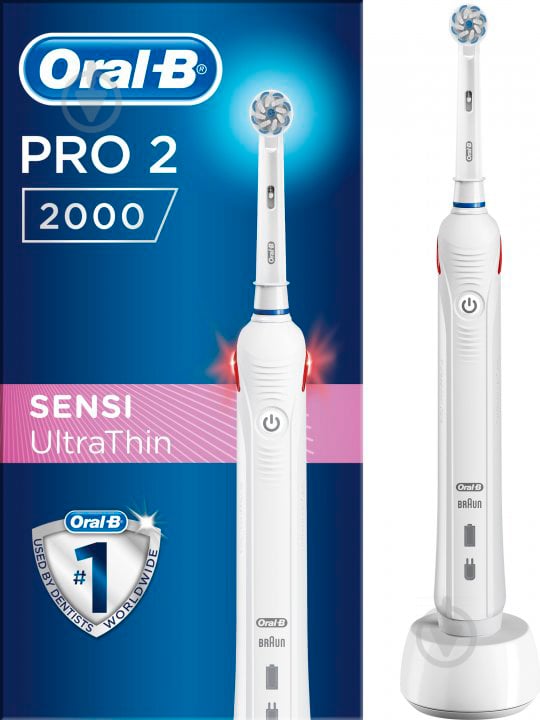 Электрическая зубная щетка Braun PRO2 2000 D 501.513.2 SU Sensi - фото 12