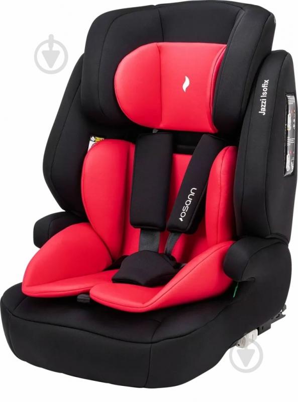 Автокресло OSANN Jazzi Isofix i-Size Nero+Coral черный с красным ecp102-287-19 - фото 1 Автокресло OSANN Jazzi Isofix i-Size Nero+Coral черный с красным ecp102-287-19 - фото 1