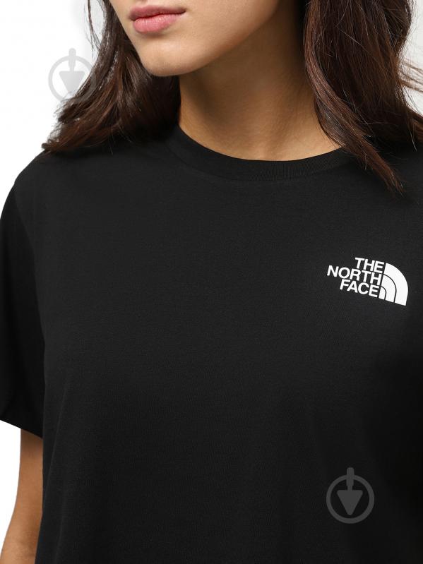 Футболка THE NORTH FACE W SIMPLE DOME CROPPED SLIM TEE NF0A87U4JK31 р.M чорний - фото 3