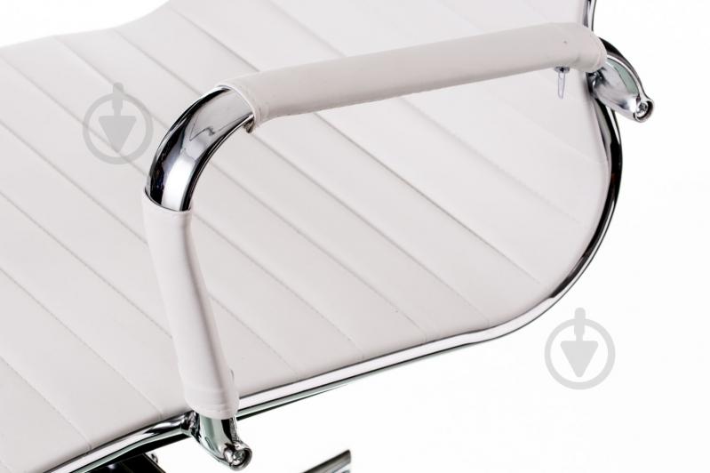 Кресло офисное Special4You Solano artleather белый - фото 11