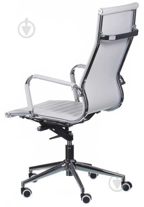 Кресло офисное Special4You Solano artleather белый - фото 7