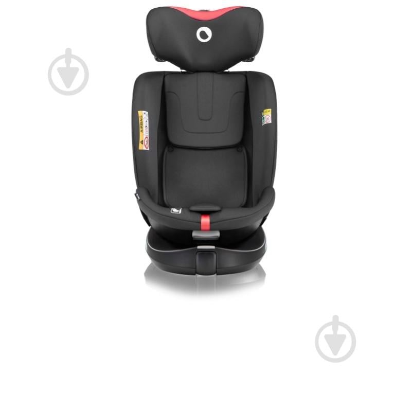 Автокрісло Lionelo black LO-NAVY I-SIZE BLACK RED - фото 4
