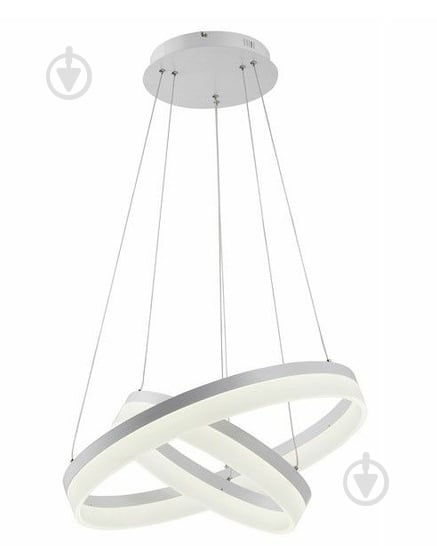 ВІТРИНА! Люстра підвісна Reality Cornelia 2x60 Вт LED-модуль білий 330602-01 - фото 1