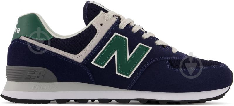 Кроссовки мужские демисезонные New Balance ML574HL2 р.41,5 синие - фото 1