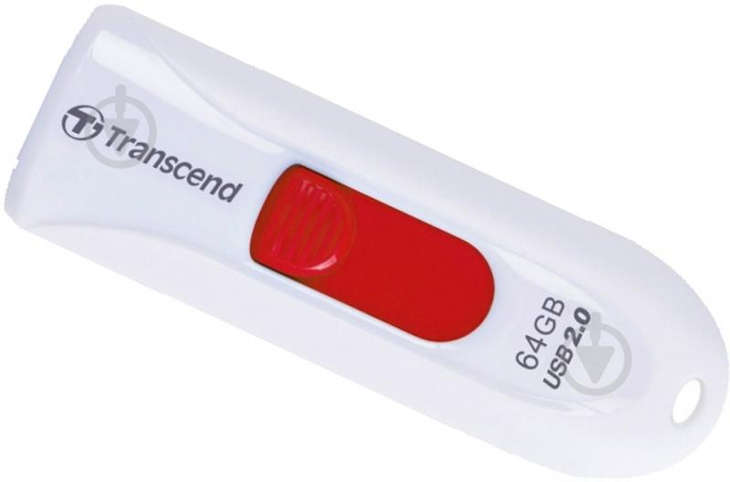 Флеш-память USB Transcend JetFlash 590 32 ГБ USB 2.0 white (TS32GJF590W) - фото 1