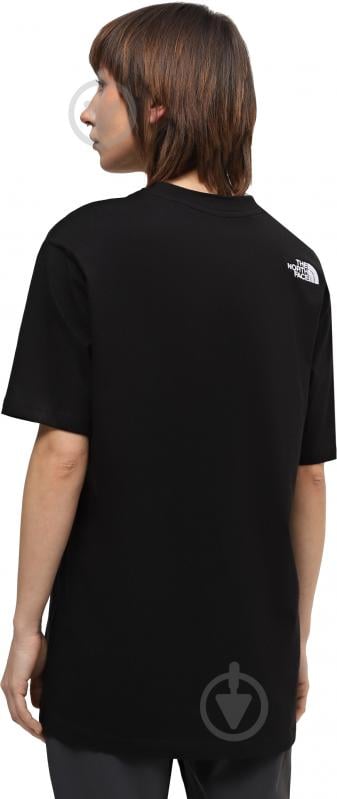 Футболка THE NORTH FACE W S/S ESSENTIAL OVERSIZE TEE NF0A87NQJK31 р.S чорний - фото 2