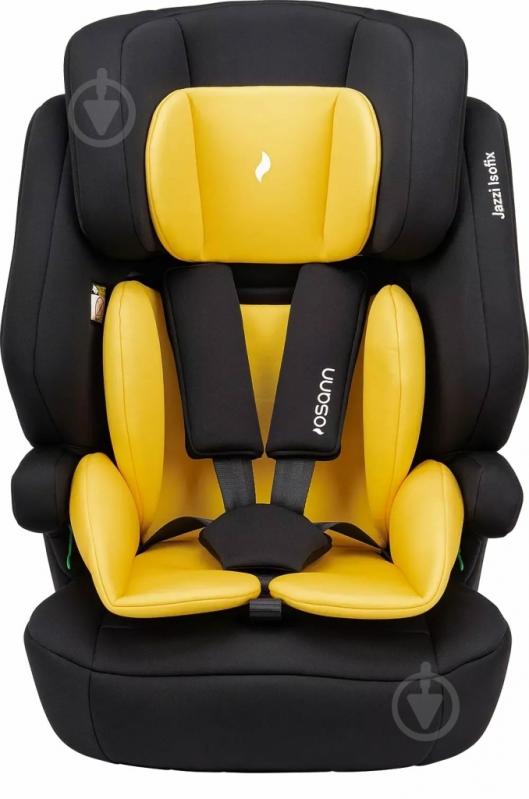 Автокресло OSANN Jazzi Isofix i-Size Pineapple черный с желтым ecp102-287-03 - фото 2