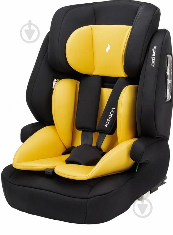 Автокресло OSANN Jazzi Isofix i-Size Pineapple черный с желтым ecp102-287-03 - фото 1
