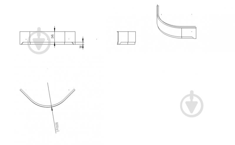 Піддон душовий HES EVO 90×90×35 - фото 3 Піддон душовий HES EVO 90×90×35 - фото 3