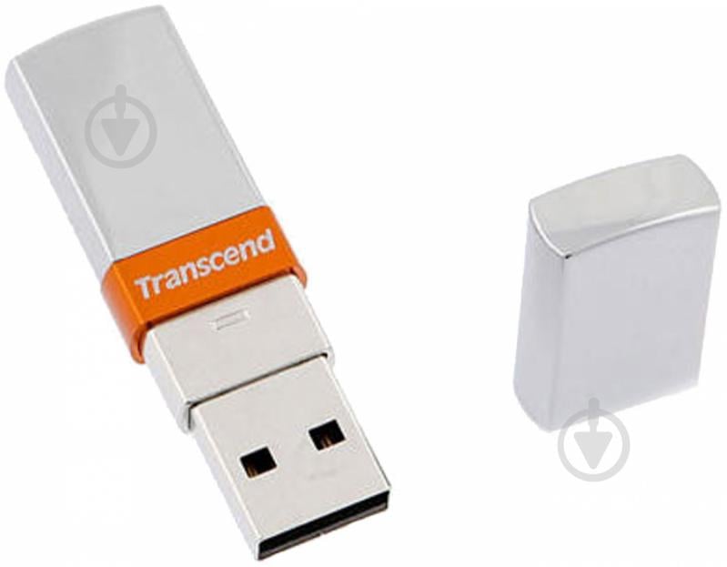 Флеш-память USB Transcend JetFlash V85 16 ГБ USB 2.0 silver (TS16GJFV85) - фото 2