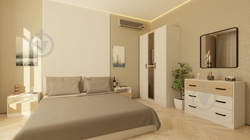 Ліжко Світ Меблів Аніта 160x200 см кашемір - фото 2