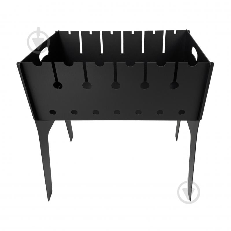 Мангал раскладной Metalzavod Феникс на 6 шампуров 2 мм двухуровневый - фото 1