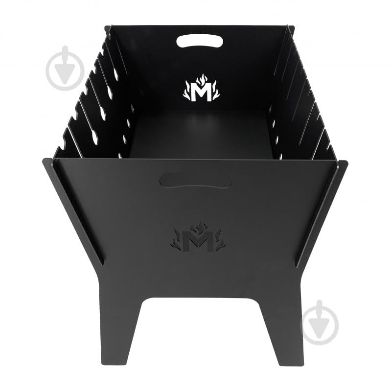 Мангал раскладной Metalzavod Феникс на 6 шампуров 2 мм двухуровневый - фото 4