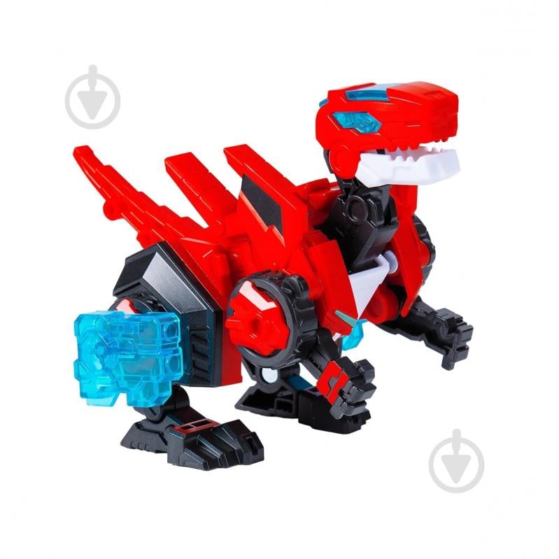 Игрушка-трансформер Alpha Group Динозавр Dinoster - Красный Раптор-бот EU580840-1 - фото 1