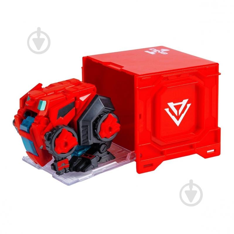 Игрушка-трансформер Alpha Group Динозавр Dinoster - Красный Раптор-бот EU580840-1 - фото 5