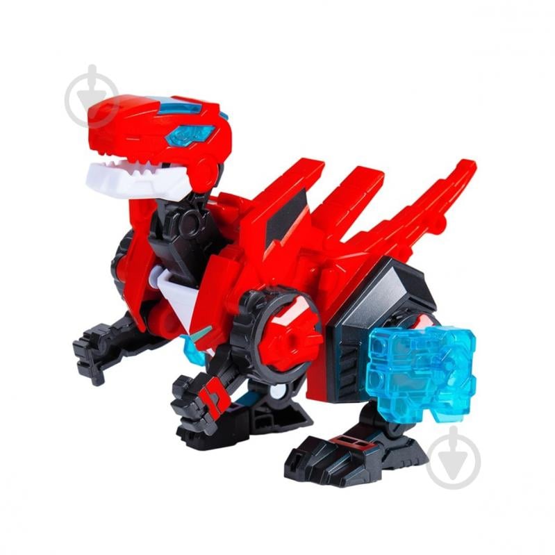 Игрушка-трансформер Alpha Group Динозавр Dinoster - Красный Раптор-бот EU580840-1 - фото 6