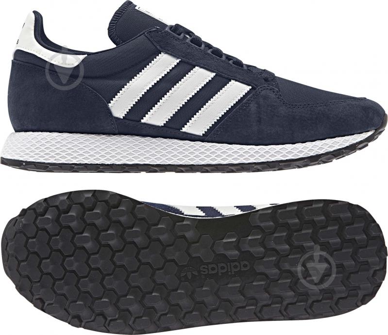 Кроссовки мужские Adidas Forest Grove CG5675 р.43 1/3 темно-синие - фото 5