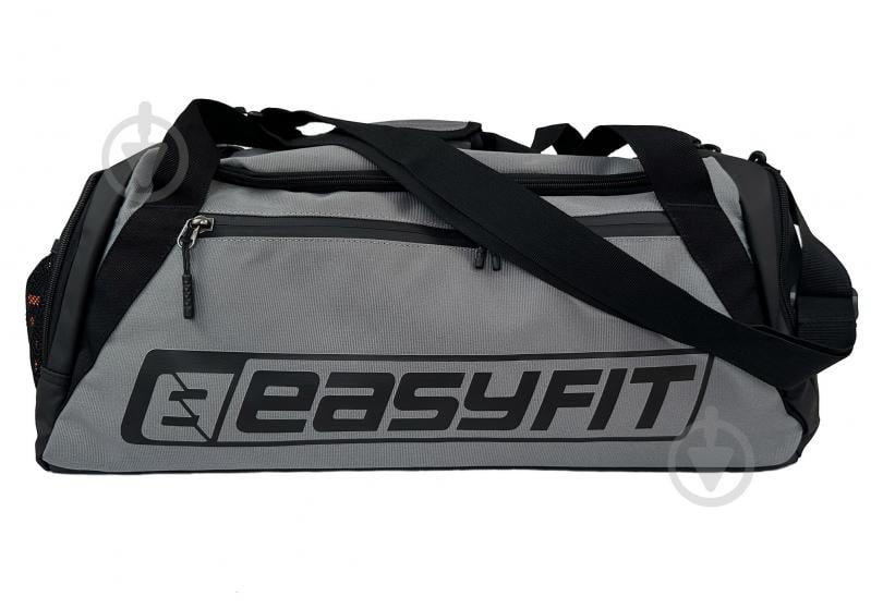 Спортивна сумка EasyFit SB1 45 л сірий (EFSB8001-GY) 45 л сірий - фото 1