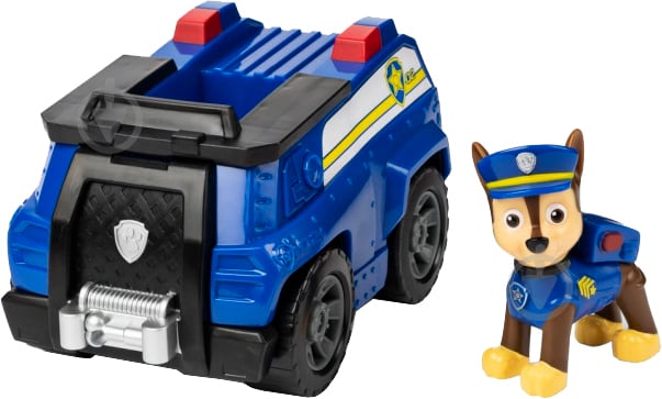 Фигурка Spin Master Paw Patrol Щенячий патруль базовый спасательный автомобиль с водителем Гонщик SM16775/9900 - фото 3