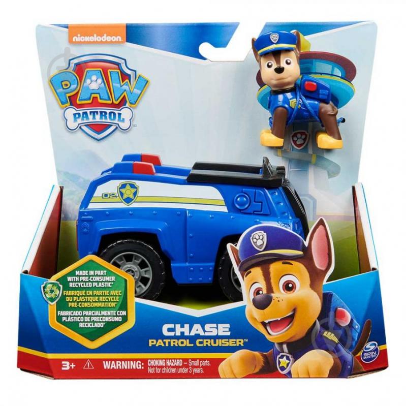 Фигурка Spin Master Paw Patrol Щенячий патруль базовый спасательный автомобиль с водителем Гонщик SM16775/9900 - фото 5