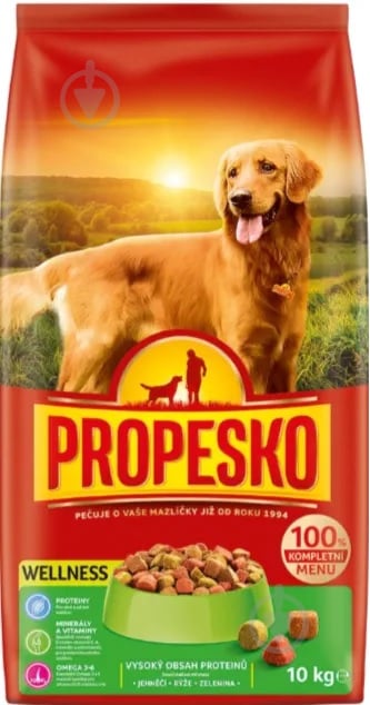 Корм для усіх порід PROPESKO баранина, рис та овочі - фото 1