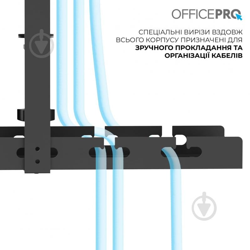Органайзер для кабеля OfficePro CT230B Black OfficePro CT230B Black - фото 5