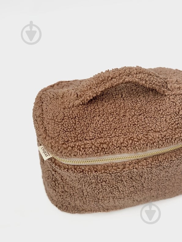 Косметичка MISO accessory TEDDY сундук коричневый - фото 5